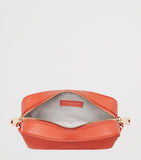 Aspinal of London leather camera bag with stitched A, imported from the UK