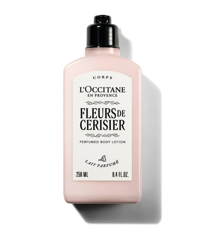 L'Occitane Fleurs de Cerisier body lotion 250ml, imported from the UK