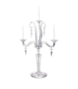 Harrods Baccarat Crystal Mille Nuits Candelabra- Buy online at McGrocer