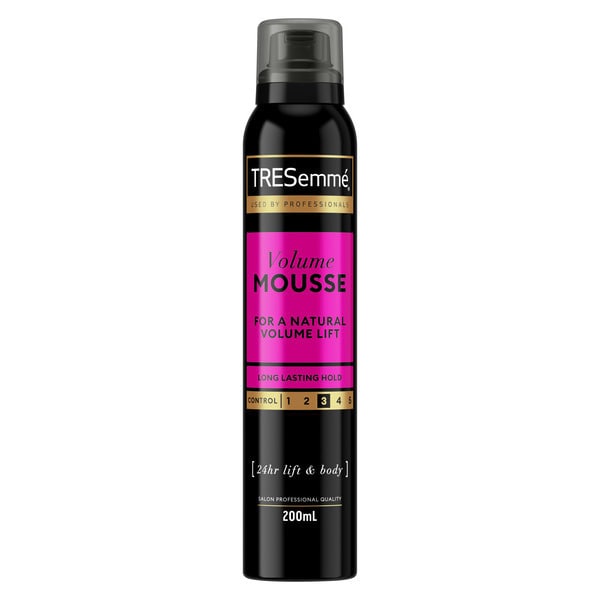 TRESemmé volume hair mousse 200ml, imported from the UK (British brand)