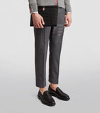 Thom Browne medium leather pouch - British product