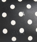 GANNI recycled leather Bou coin purse - British product