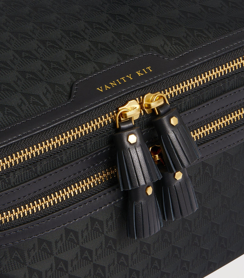 Anya Hindmarch Jacquard Logo Vanity Kit Bag - British product