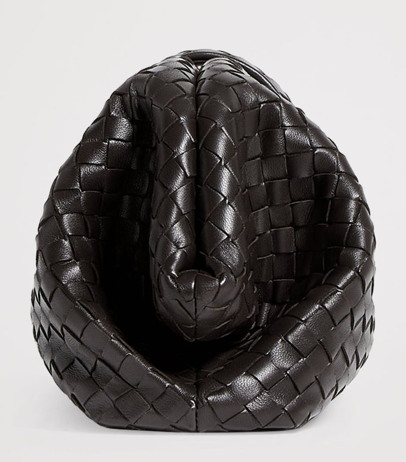 Bottega Veneta Lauren 1980 clutch bag with Intrecciato weave (British brand)
