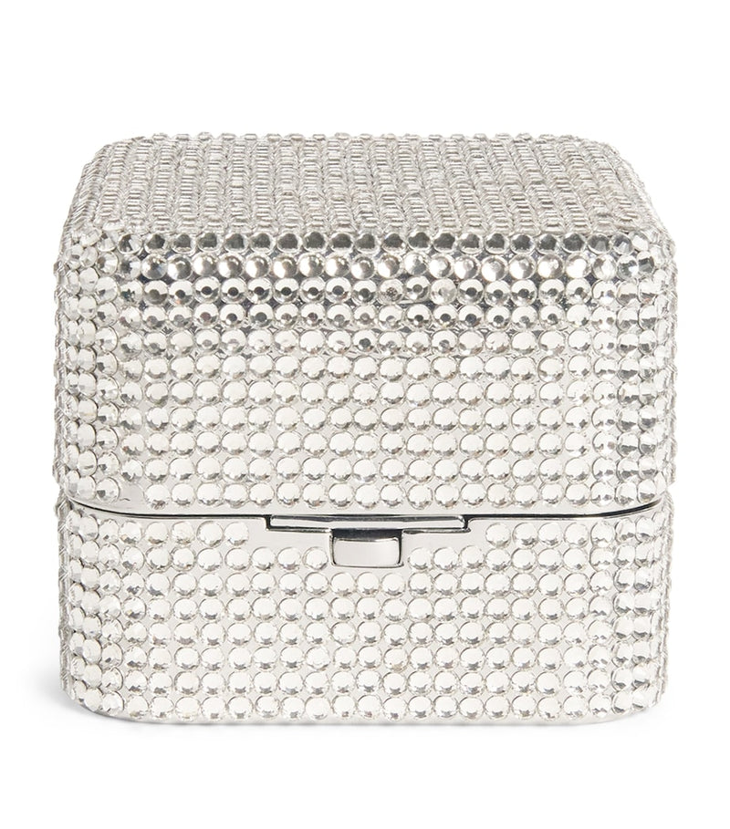 Judith Leiber 'Say Yes' miniature box with crystals, imported from the UK