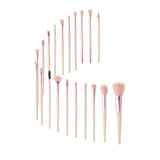 Superdrug Livingandhome 20pcs Makeup Brush Set Pink- Buy online at McGrocer