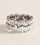 Suzanne Kalan white gold diamond eternity ring (British brand)