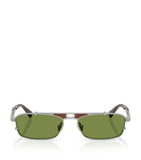 Brunello Cucinelli Paloma rectangular titanium sunglasses, UK version