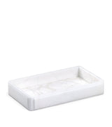 Harrods Alabaster Tray with Polished Borders and Sleek Veins, 14cm x 24cm- Buy online at McGrocer
