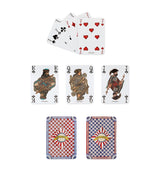 Playing Card Set with Carretto Design and Storage Box, 2-Pack
