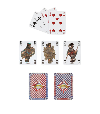 Harrods Playing Card Set with Carretto Design and Storage Box, 2-Pack- Buy online at McGrocer