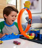 Hot Wheels City Super Police Station playset with loop track, UK version