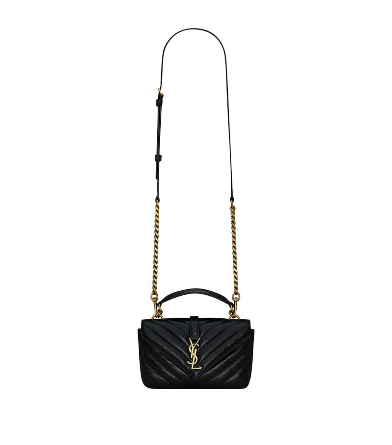 Saint Laurent Mini College matelassé shoulder bag (British brand)