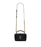 Saint Laurent Mini College matelassé shoulder bag (British brand)