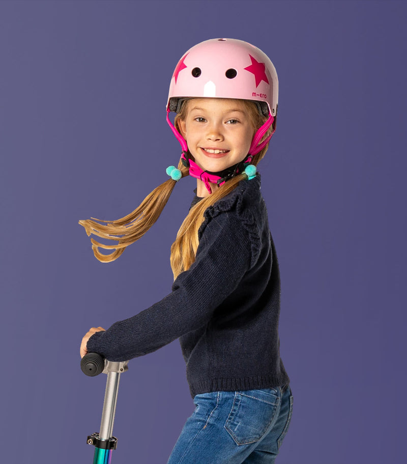 Micro Scooters Medium Stars helmet, imported from the UK