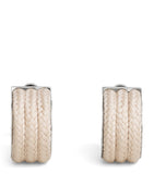 Alaïa corded hoop earrings, UK version