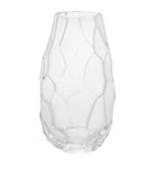 Lalique small crystal Silex vase 14cm, UK version