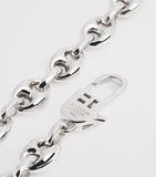 Tateossian sterling silver marine link chain bracelet (British brand)