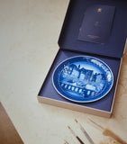 Royal Copenhagen Blue Collectibles Christmas 2026 plate 18cm, imported from the UK