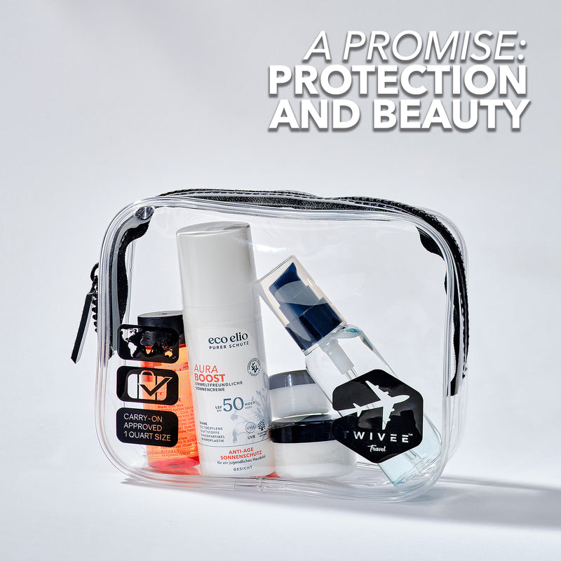 eco elio Aura Boost anti-aging sunscreen (British brand)