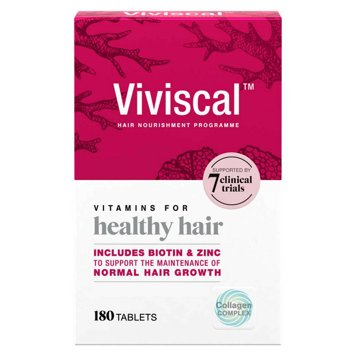 Viviscal - Maximum Strength Hair Supplements, 180 Tablets GOODS Boots
