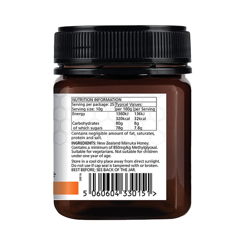 Manuka Lab Manuka Honey MGO 850 250g