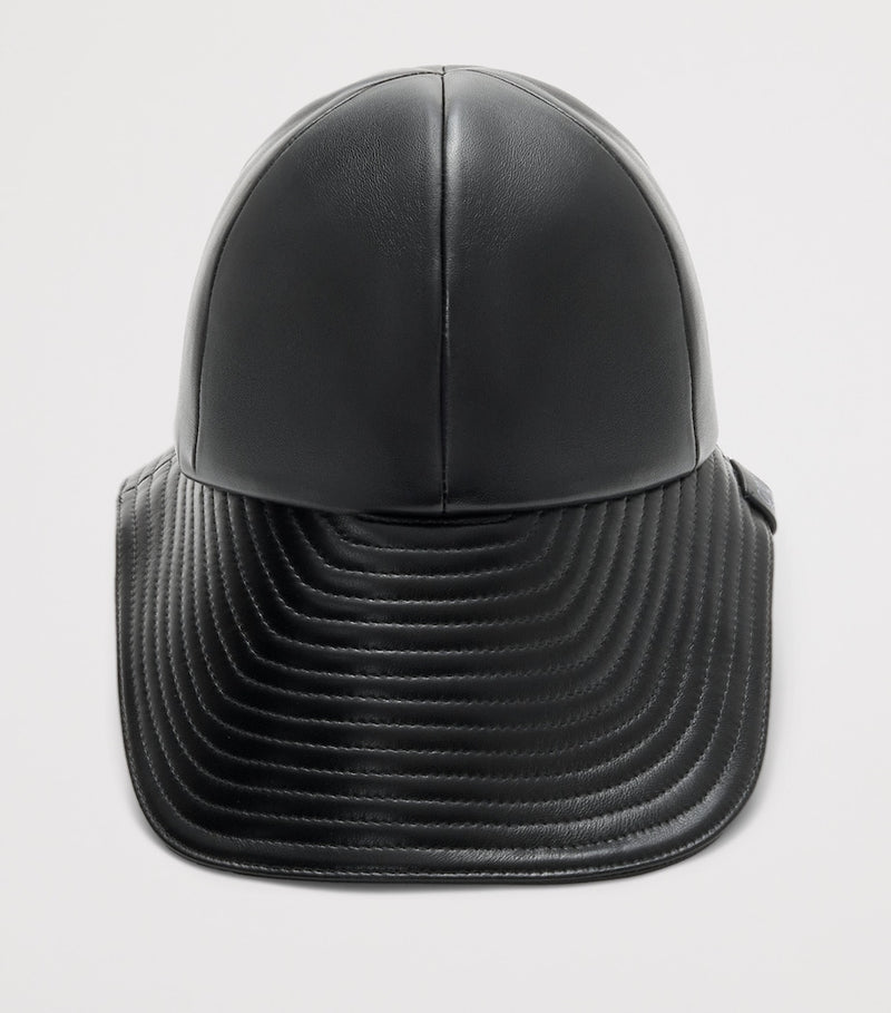 LOEWE leather hiker hat calfskin, imported from the UK