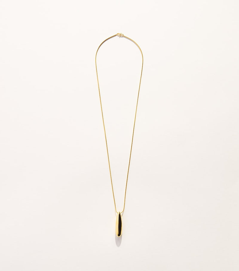 LIÉ STUDIO Dolly necklace gold plated sterling silver 41cm - British product