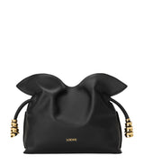 Harrods LOEWE Mini Leather Flamenco Purse H18cm x W24cm x D9cm- Buy online at McGrocer
