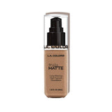 Superdrug L.A. Colors Truly Matte Foundation Cool Beige 40ml- Buy online at McGrocer
