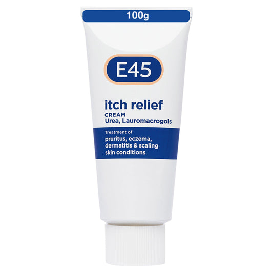 E45 Itch Relief Cream for Itchy & Irritated Skin 100g Body cream Sainsburys   
