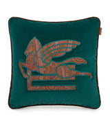 Harrods Etro Cotton Embroidered Somerset Cushion 45cm x 45cm- Buy online at McGrocer
