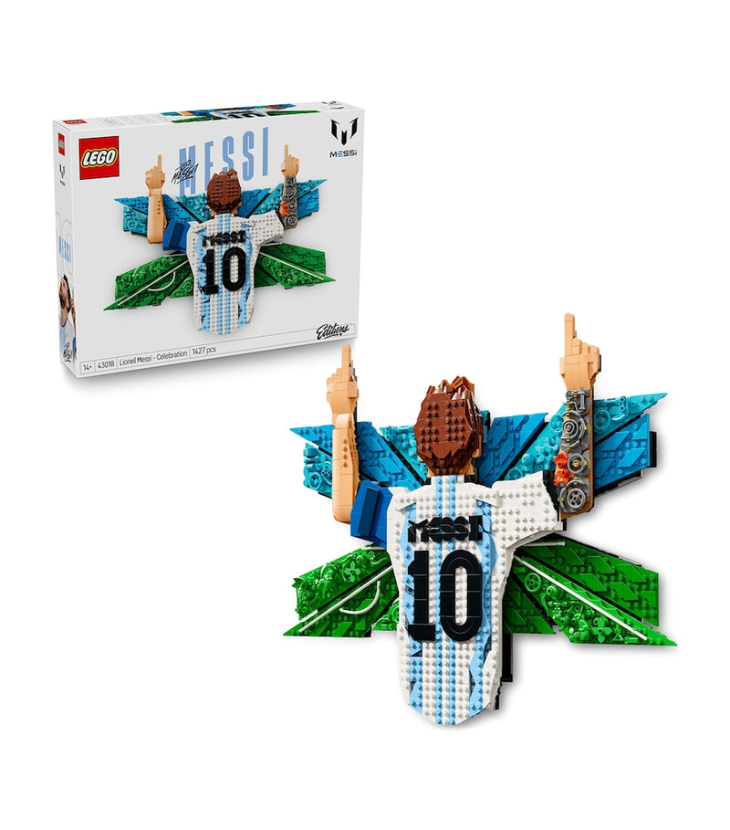 LEGO building set Messi Celebration 1427 pieces (British brand)