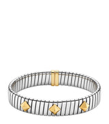 Harrods Bvlgari Yellow Gold and Stainless Steel Tubogas Bracelet- Buy online at McGrocer