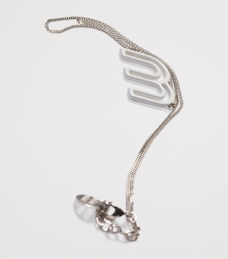 Miu Miu logo chain necklace adjustable length - British product