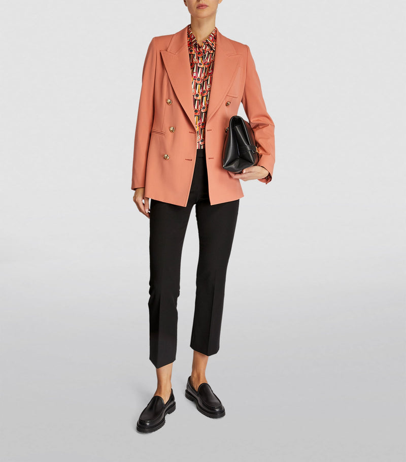 Max Mara Umanita Trousers straight leg, imported from the UK