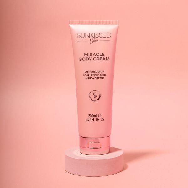 Sunkissed Miracle Body Cream vegan formula 200ml (British brand)
