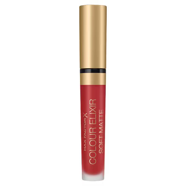 Max Factor Soft Matte Lipstick Crushed Ruby 30, imported from the UK
