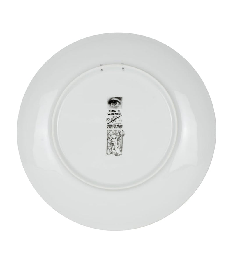 Fornasetti wall plate No.22 26cm, UK version