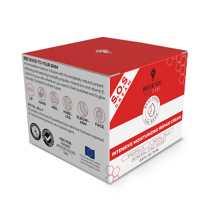 Bee&You S.O.S Cream intensive moisturizing balm for sensitive skin (British brand)