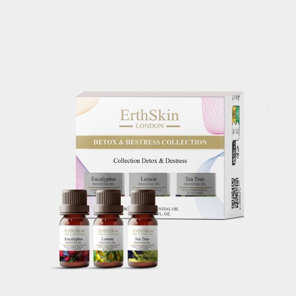 ErthSkin Detox & Destress Collection Essential Oil - British product