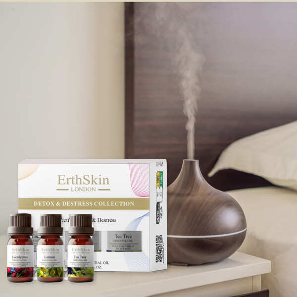 ErthSkin Detox & Destress Collection Essential Oil - British product