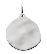 Harrods Monica Vinader Sterling Silver MV Siren Muse Round Pendant 2.3cm- Buy online at McGrocer
