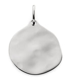 Monica Vinader Siren Muse round pendant 2.3cm, UK version