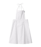 Miu Miu cotton poplin apron - British product