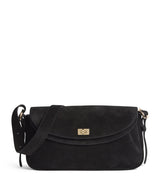 Harrods Sandro Paris Suede Le Mambo Shoulder Bag- Buy online at McGrocer