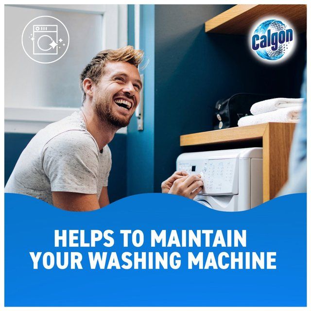 Calgon 4-in-1 Washing Machine Water Softener Tablets 45 per pack