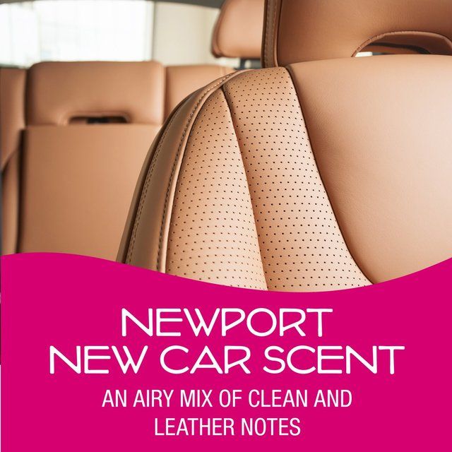 California Scents Newport New Car Vent Sticks Car Air Fresheners 4 per pack