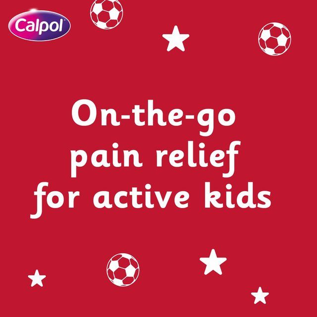 Calpol SixPlus Fastmelts Tablets Strawberry 6+ Years 12 per pack