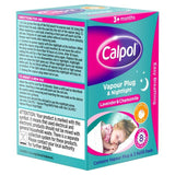 Calpol Vapour Plug  & Nightlight  + 3 Refill Pads Lavender & Chamomile